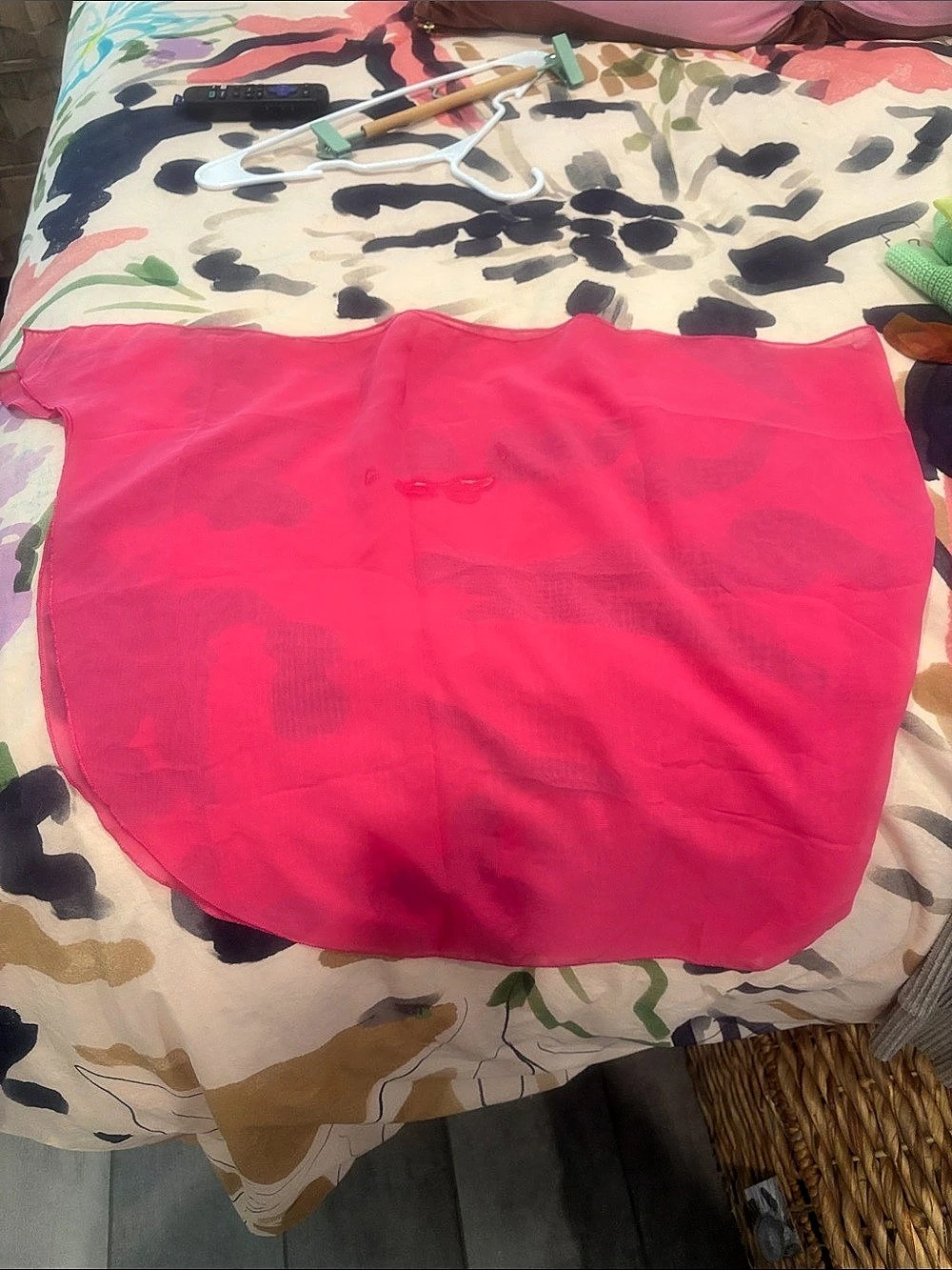 Pink Swim Cover-Up sarong